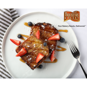 French toast on a white plate