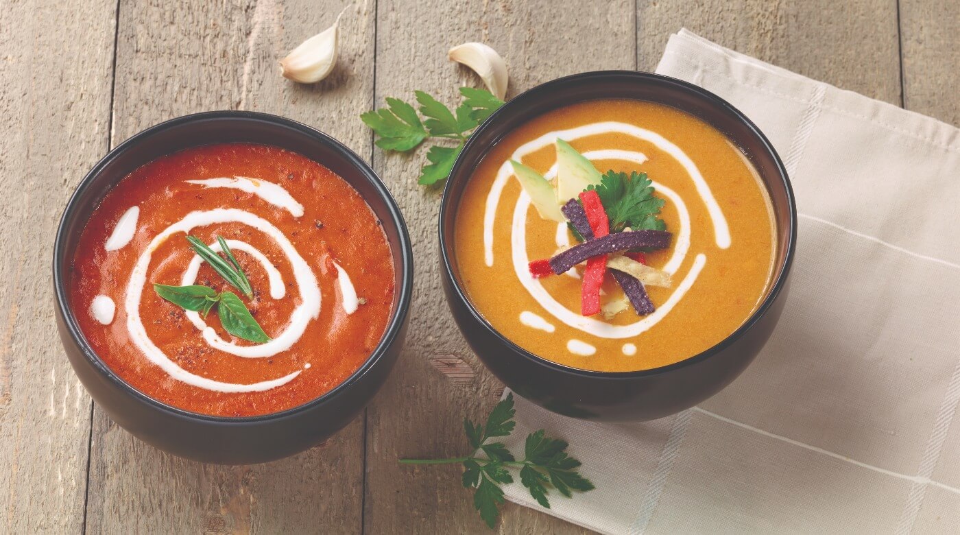 Whole Foods Market Soup Bar, A fresh croissant from our Bakery adds  instant comfy vibes to our tomato soups. How would you hack it?, By Whole  Foods Market
